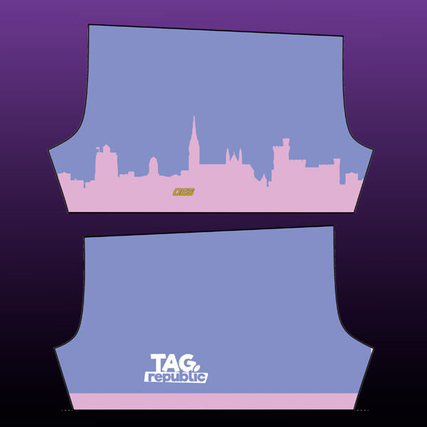 Purple Cork Tag Rugby Tights